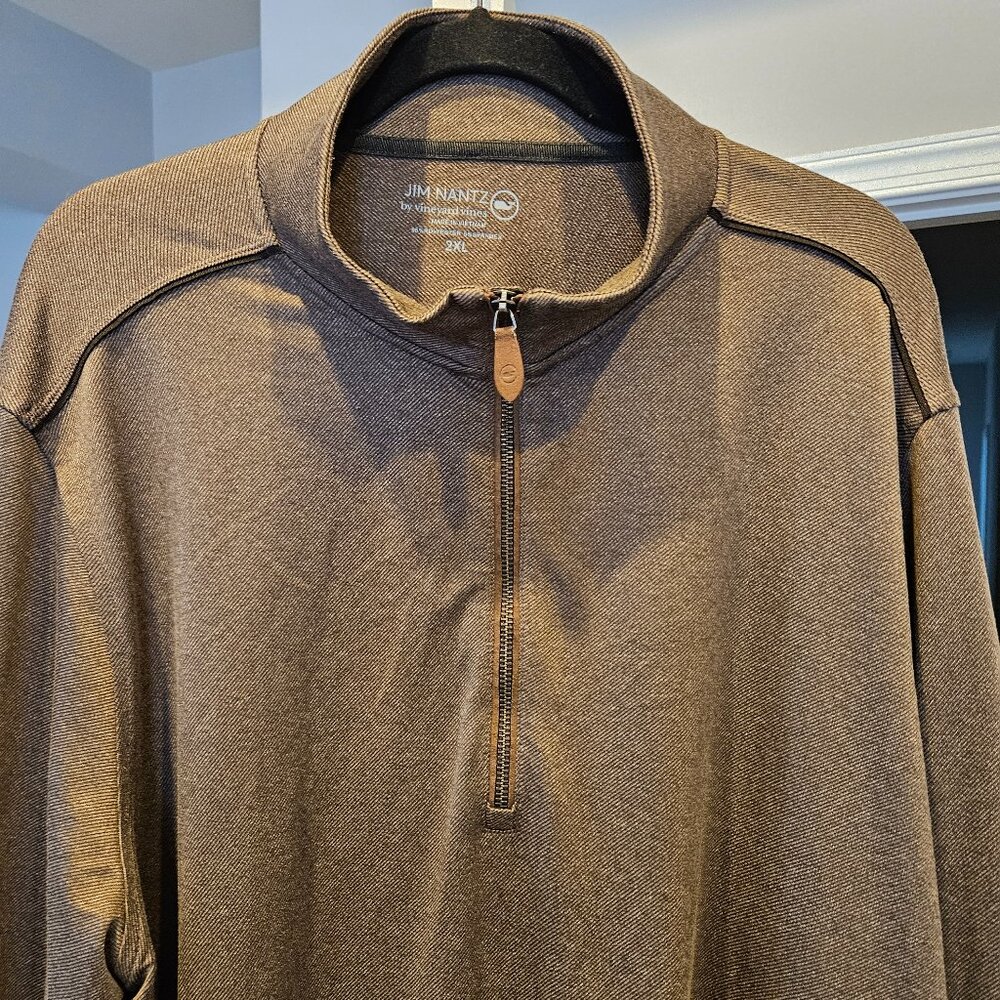 Vineyard Vines Performance Pullover - Jim Nantz 1/4 Zip